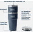 Yeti Rambler 20 oz Stackable Pint w/Magslider Lid, Navy, 21071503705