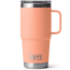 Yeti Rambler 20 oz Travel Mug, Lowcountry Peach, 21071505468