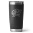 Yeti Rambler 20 oz Water Bottle w/Magslider Lid, Black/NHL Blue Jackets, 28100006904