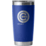 Yeti Rambler 20 oz Water Bottle w/Magslider Lid, Blue/MLB Cubs, 28100006964