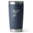 Yeti Rambler 20 oz Water Bottle w/Magslider Lid, Navy/NHL Blues, 28100007016