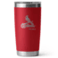 Yeti Rambler 20 oz Water Bottle w/Magslider Lid, Red/MLB Cardinals, 28100007050