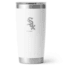 Yeti Rambler 20 oz Water Bottle w/Magslider Lid, White/MLB White Sox, 28100007088