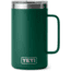 Yeti Rambler 24 oz Mug MS, Black Forest Green, 21071505926