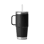 Yeti Rambler 25 oz Straw Mug, Black, 25 oz, 21071502240