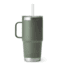 Yeti Rambler 25 oz Straw Mug, Camp Green, 25 oz, 21071502438