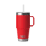 Yeti Rambler 25 oz Straw Mug, Rescue Red, 21071501894