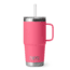Yeti Rambler 25 oz Straw Mug, Tropical Pink, 25 oz, 21071503009