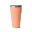 Yeti Rambler 30 oz Stackable Cup w/Magslider Lid, Lowcountry Peach, 21071505466