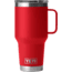 Yeti Rambler 30 oz Travel Straw Mug, Rescue Red, 21071506234