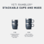 Yeti Rambler 6 oz Stackable Mug - 2 Pack, Big Sky Blue, 6 oz, 21071504661
