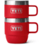 Yeti Rambler 6 oz Espresso Cup - 2 Pack, Rescue Red, 6 oz, 21071503793