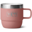 Yeti Rambler 6 oz Stackable Mug - 2 Pack, Sandstone Pink, 21071503327