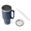 Yeti Rambler Straw Mug, 42oz, Navy, 21071503835