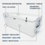 Yeti Tundra 350 Hard Cooler, White, 10350020000