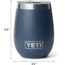Yeti Rambler 10 oz Wine Tumbler w/DuraSip Ceramic Lining