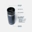 Yeti Rambler 12 oz Travel Bottle w/Commuter Cap