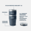 Yeti Rambler 16 oz Stackable Cup w/Magslider Lid
