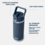 Yeti Rambler 18 oz Water Bottle w/Straw Cap