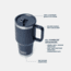 Yeti Rambler 30 oz Travel Straw Mug