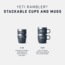Yeti Rambler 4 oz Stackable Espresso Cups w/Durasip Ceramic Lining