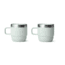 Yeti Rambler 6 oz Stackable Mugs w/Durasip Ceramic Lining - 2 Pack