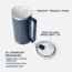 Yeti Rambler 64 oz Pitcher w/Durasip Ceramic Lining