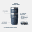 Yeti Rambler 8 oz Stackable Cup w/Durasip Ceramic Lining