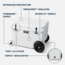 Yeti Tundra Haul Wheeled Hard Cooler