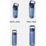 Yeti Yonder 0.75L C Straw Bottle, Navy, 21071502486