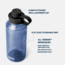 Yeti Yonder 1.5L Tether Bottle, Navy, 1.5 Liter, 21071502341