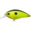 Yo-Zuri 3DR-X Crank Shallow Runner Lure, 50mm, Black Back Chartreuse, R1440 BLCL