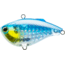 Yo-Zuri 3DR-X Vibe Sinking Lure, 60mm, Prism Silver/Blue, R1439 PSB