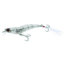 Yo-Zuri Crystal 3D Shrimp Mylar Tinsel Tail, 2 3/4in, 1/4 oz Ghost Shrimp, Sinking, R1161HGS