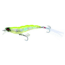 Yo-Zuri Crystal 3D Shrimp Mylar Tinsel Tail, 3 1/2in, 7/16 oz Luminescent Aurora Chartreuse, Sinking, R1162LSAC