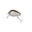 Yo-Zuri Snap Beans Sinking Crankbait 1/16oz, 1in, 1-2 Feet, 12 Hooks, Silver/Black, R1217SBL