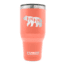 Yukon Outfitters 40oz Tumbler, Coral with Mama Bear engraved, YO40CORALMBEAR
