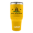 Yukon Outfitters 40oz Tumbler, Gold with Dont Tread on Me printed logo, YO40GOLDSNAKE