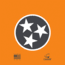 Yukon Outfitters Trail Bandana, TN Flag Orange &amp; Grey SPF 50, MGYTB811
