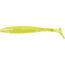 Yum Pulse Swimbait-Soft Plastic Swimbaits, 3.5in, Chartreuse Clear Shad, YPL3198