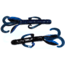 Yum Christie Critter Swim Bait, 10 Pack, 3.5in, Black/Blue Shadow, YCR3143