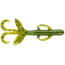Yum Christie Critter Swim Bait, 8 Pack, 4.5in, Watermelon Seed, YCR409