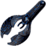 Yum Craw Chunk Bait, 3.25in, Blue Black Flk, YCCK2M21