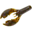 Yum Craw Chunk Bait, 8 Pack, 2.75in, Green Pumpkin Purple, YCCK244
