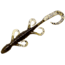 Yum Lizard Bait, 4in, Green Pumpkin, YLZ408