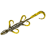 Yum Lizard Bait, 6in, Green Pumpkin, YLZ608