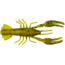 Yum Ned Craw Bait, 2in, Amber Green Flk, YNC2362