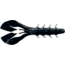 Yum Spine Craw Bait, 3.75in, Black/Blue Flake, YSCR321