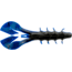 Yum Spine Craw Bait, 3.75in, Black/Blue Shadow, YSCR3143
