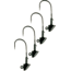 Yum Yumbrella Money Head Jig Head, Soft Plastic, 1/8 oz, 3/0 Hook, YBMHJ1831